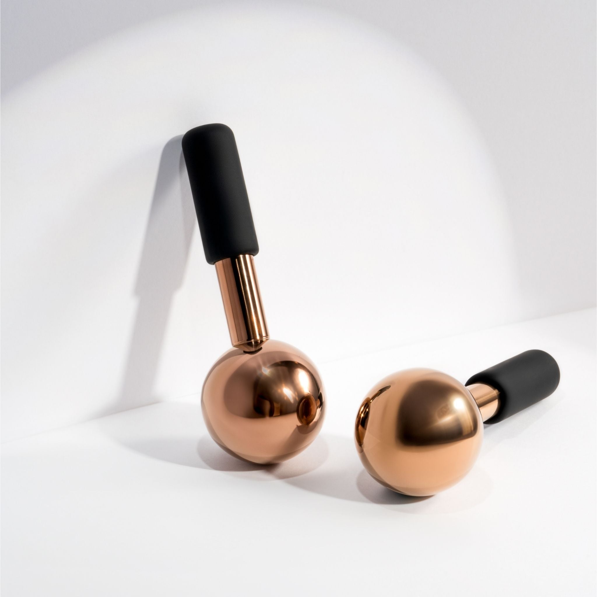 Stainless Steel Cryo Globes - professional-grade skincare tool for cryotherapy, lymphatic drainage, inflammation reduction, and improved absorption
