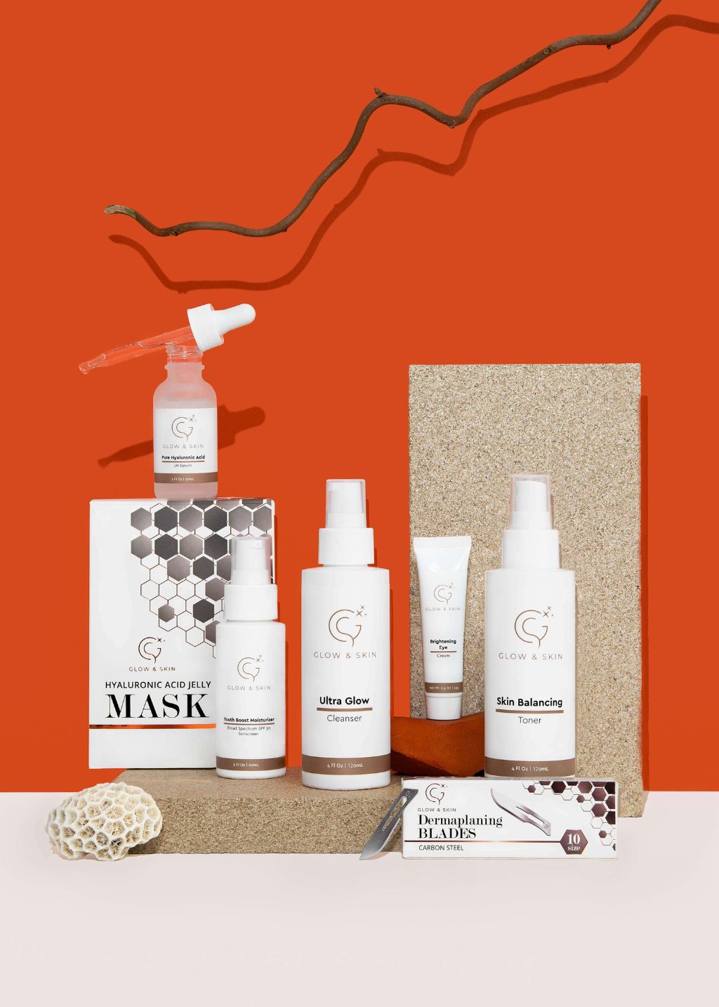 Glow Smart Dermaplaning Starter Kit for beginners and professionals. Includes premium dermaplaning tools, precision blades, and dermaplane tools for facials and enhanced complexion. I