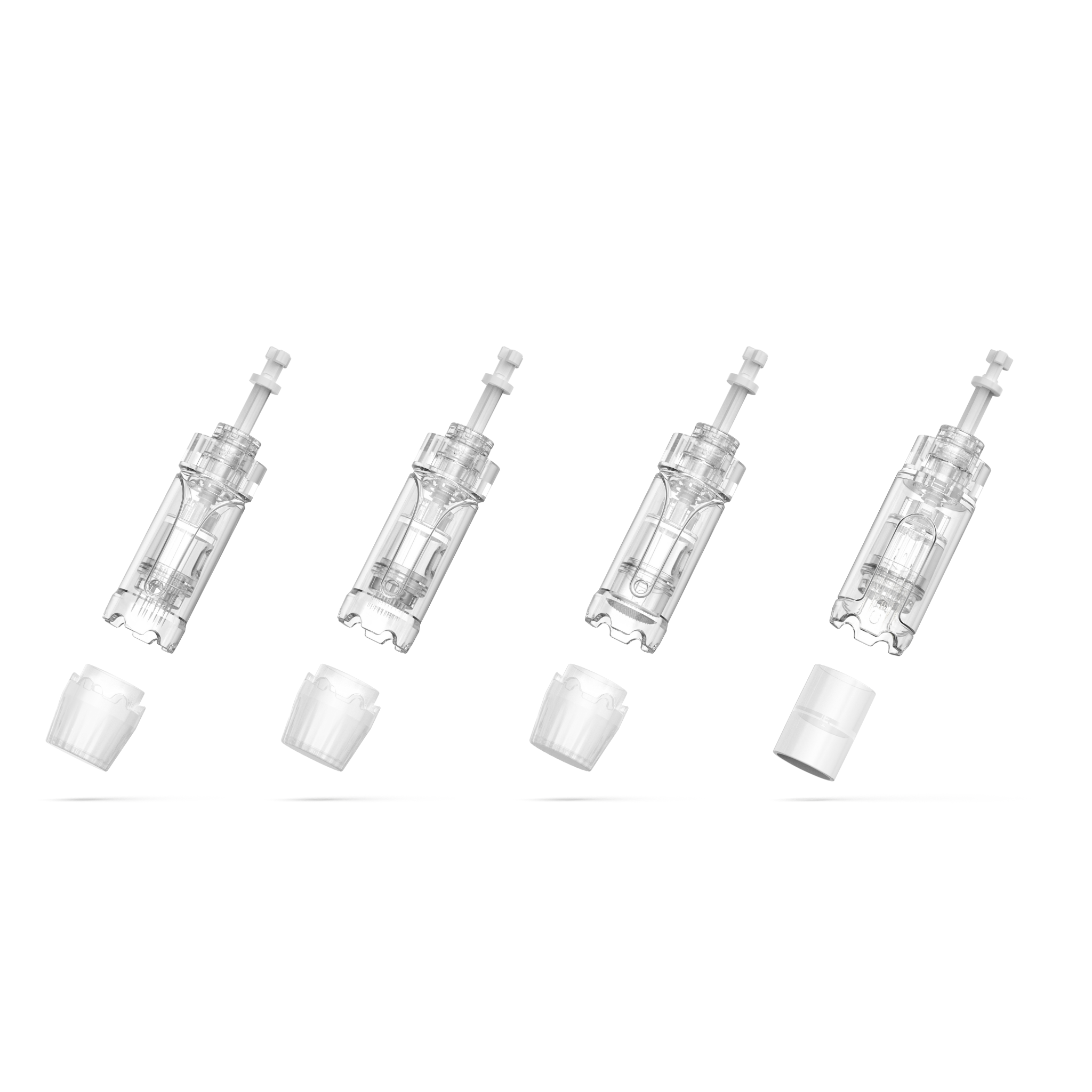 Advanced microneedling pen cartridges - the best microneedling device for professional skincare, featuring a 3-Lock design, built-in isolation zone, and medical-grade stainless steel construction. Ideal for microneedling treatments, these sterile cartridges are available in sizes 12, 18, 36, and R Nano, ensuring precision and safety for clients and therapists alike. Perfect for microneedling training and certification, each cartridge is individually packaged with a safety cap, making it the top-rated choice