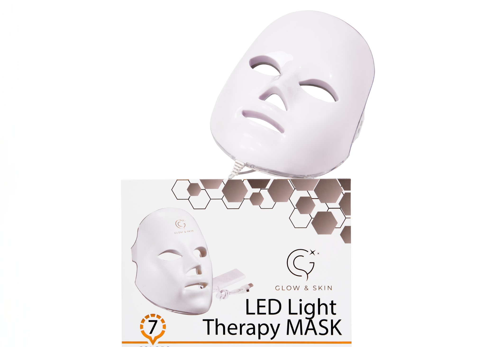 Glow & Skin LED Light Therapy Starter Kit - professional-grade equipment and treatments for personalized, rejuvenating LED facials, targeting skin concerns such as aging and acne