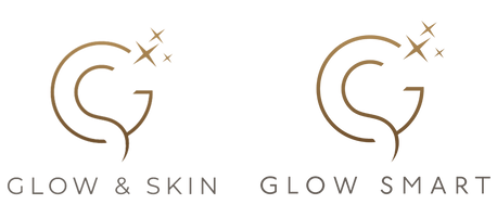 Glow smart and glow and skin logo