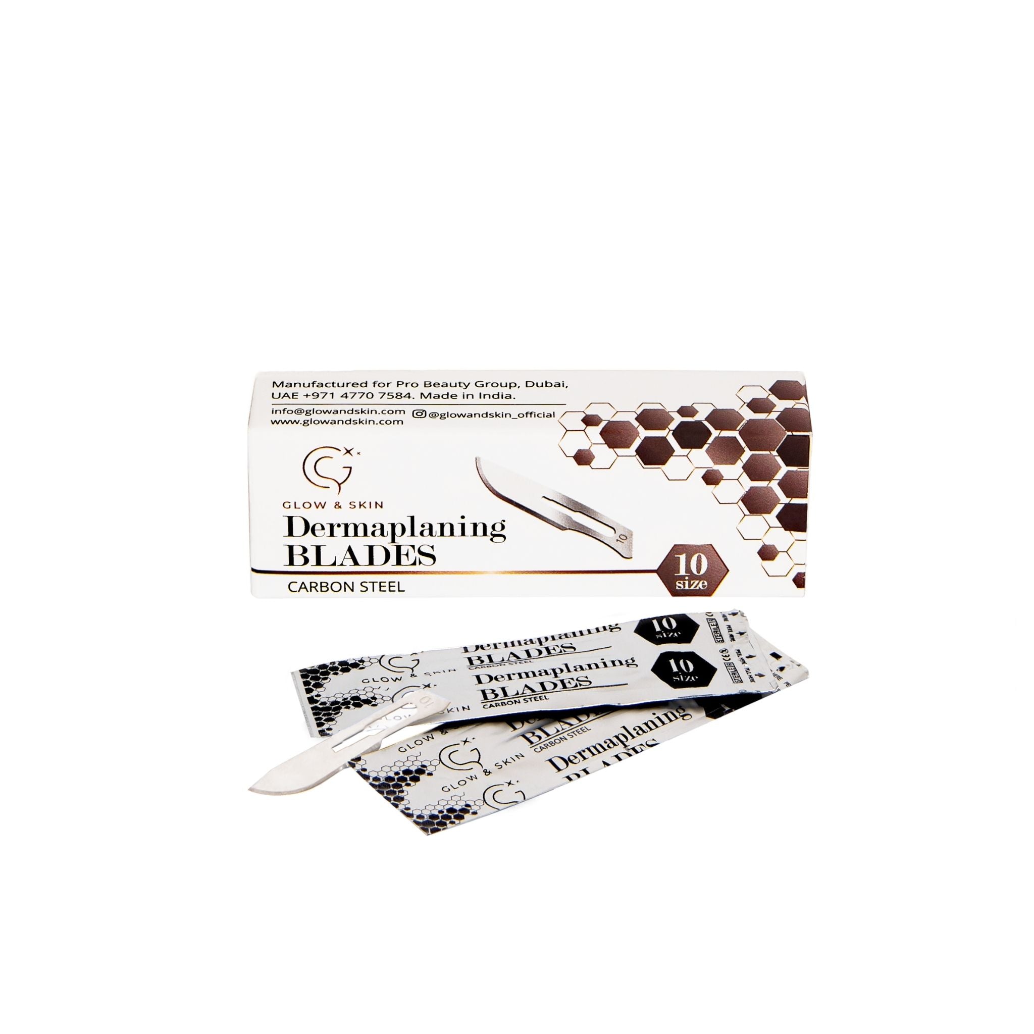 Precision Dermaplaning Blade – High-quality tool for smooth skin exfoliation, removing dead skin cells and peach fuzz for a radiant complexion