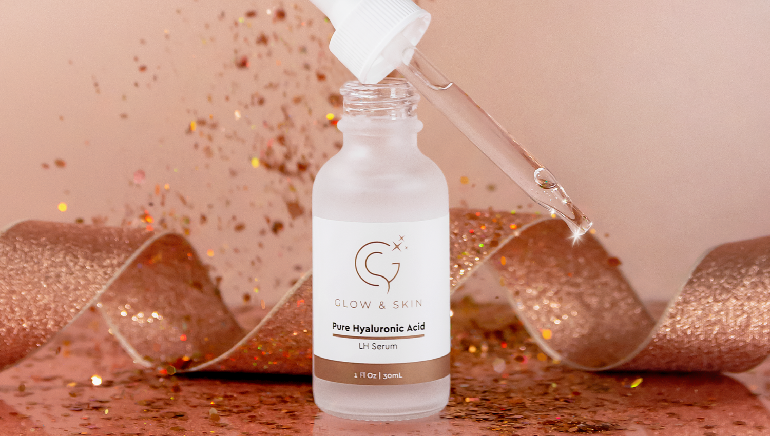 Deeply hydrating hyaluronic acid serum for plumper, smoother, and radiant skin, 
