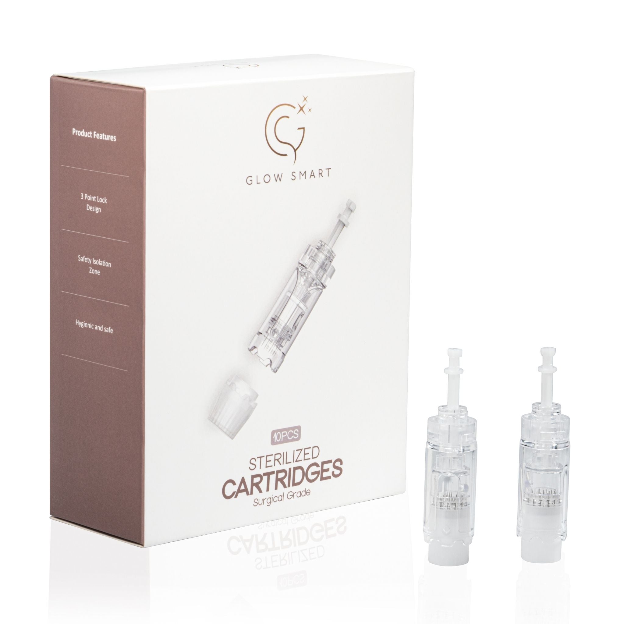 The best microneedling device designed for professional skincare treatments. Each cartridge features a 3-Lock design with built-in isolation for safe, sterile usage.