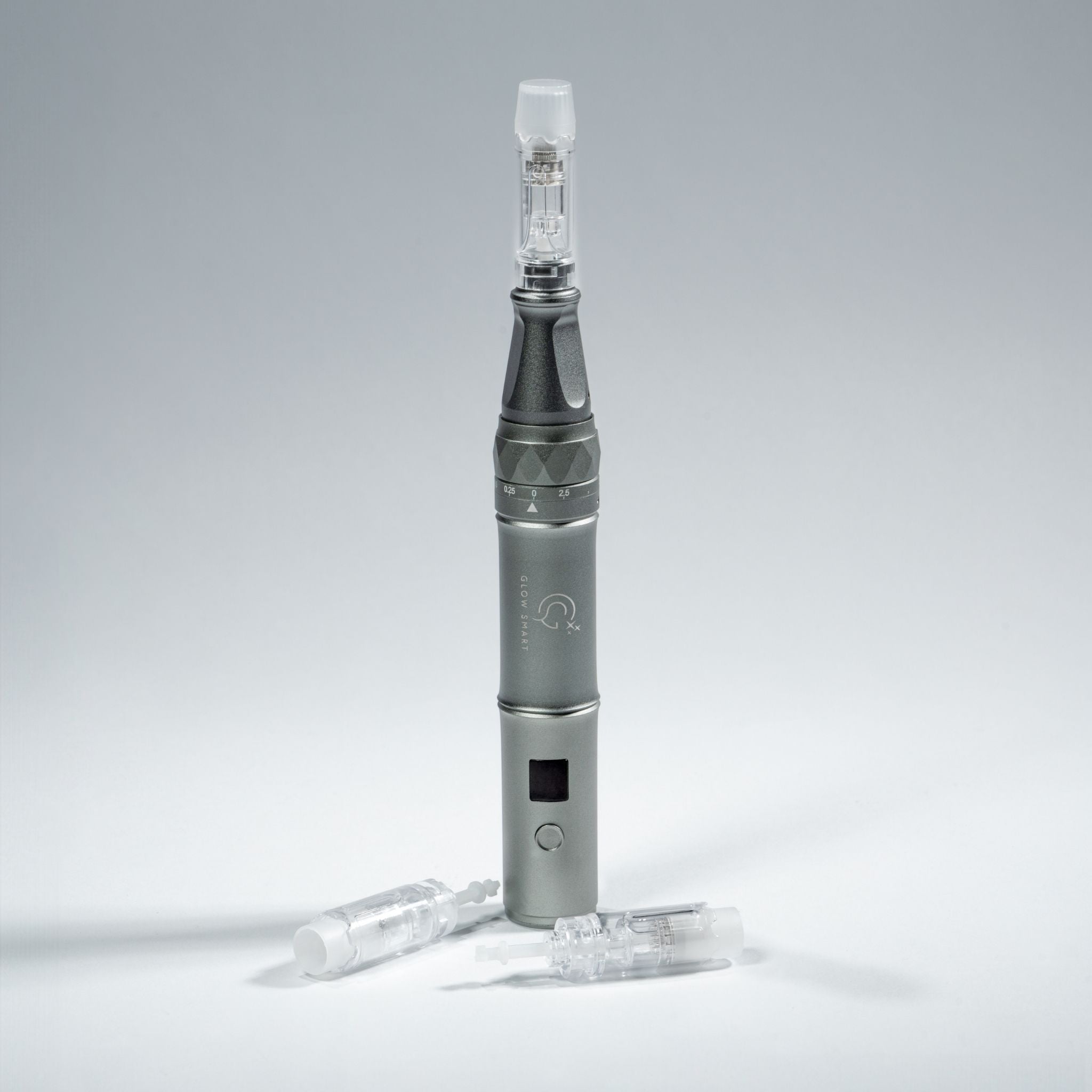 grey microneedling pen